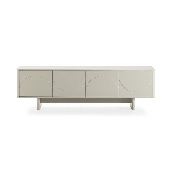 Krémszínű TV-állvány 180x55x40 cm Solei – MOME