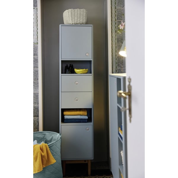 Textil tárolókosár szett 3 db-os 30x25x19 cm Tom Tailor – Wenko-image-1