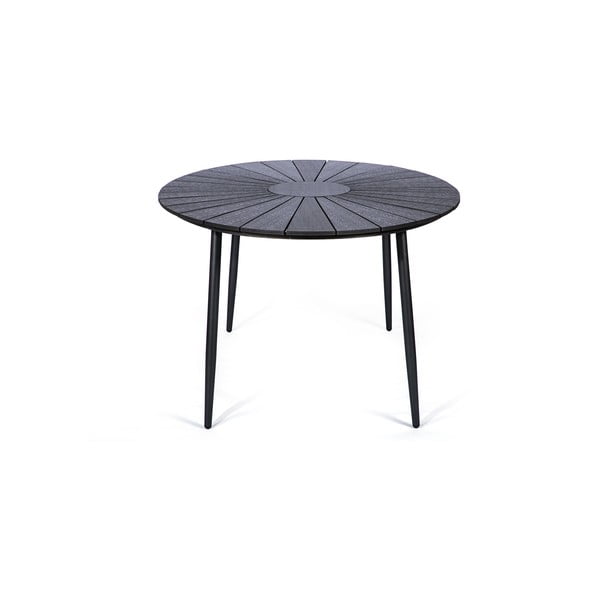 Marienlist fekete kerti asztal artwood asztallappal, 190 x 115 cm - Bonami Selection-image-3