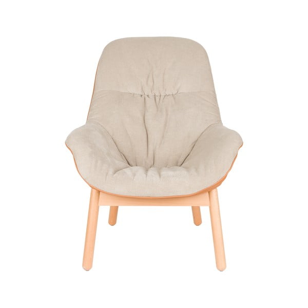 Bézs fotel Duke – White Label-image-2