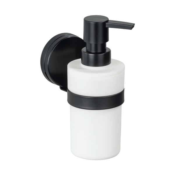 Static-Loc® Plus fekete-fehér fali szappanadagoló - Wenko