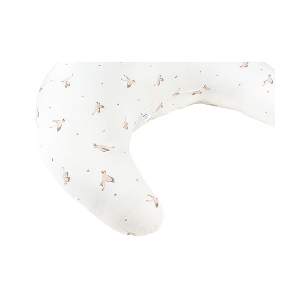 Fehér szoptatós párna Goose – Malomi Kids-image-1