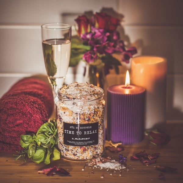 Time to Relax fürdősó - Almara Soap-image-2