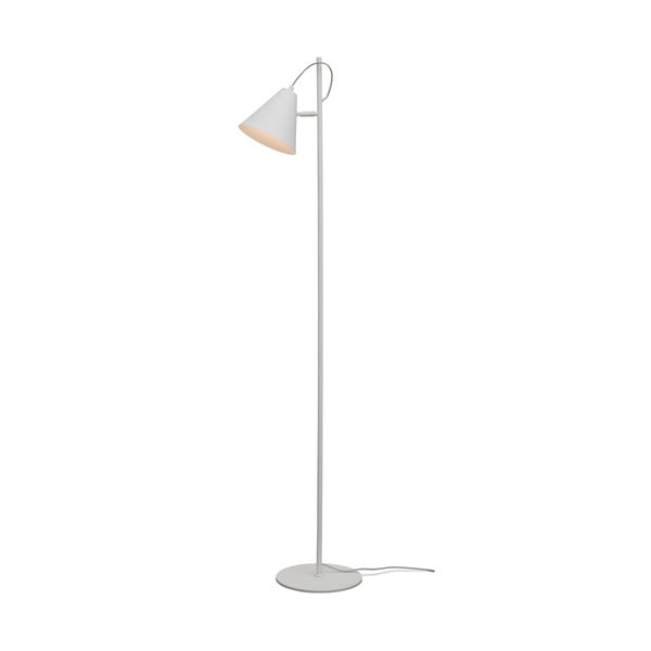 Fehér állólámpa fém búrával (magasság 151 cm) Lisbon – it's about RoMi