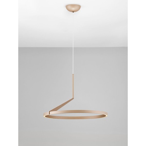 Rózsaarany színű alumínium LED dimmelhető függőlámpa ø 60 cm Tilia – Nova Luce-image-3