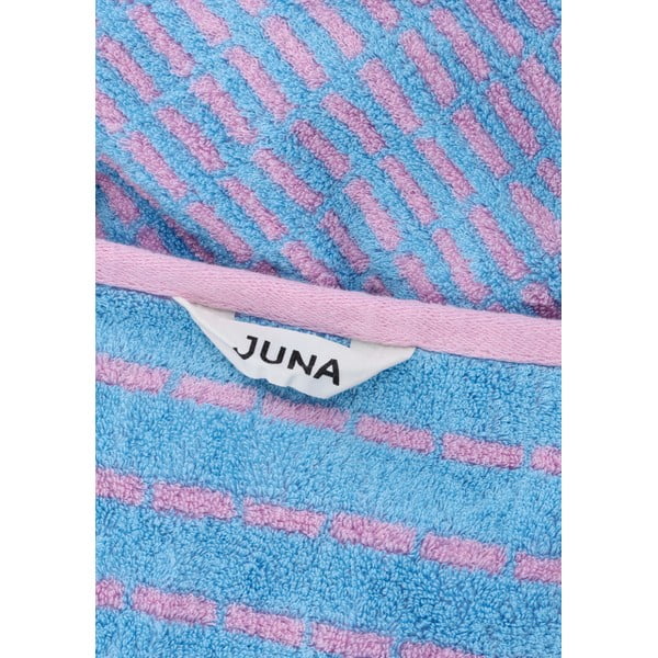 Kék-rózsaszín frottír bambuszkeverék fürdőlepedő 70x140 cm Nuance – JUNA-image-2