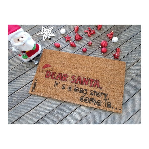 Deer Santa lábtörlő, 70 x 40 cm