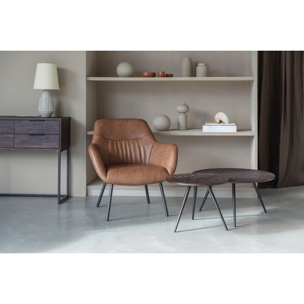 Barna fotel Dude – White Label-image-1