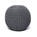 Sötétszürke puff - Bonami Essentials