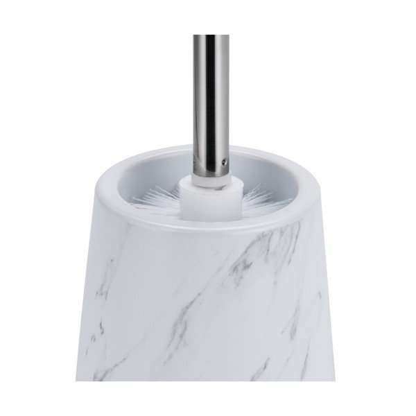Fehér kerámia WC-kefe Marble - Tomasucci-image-1