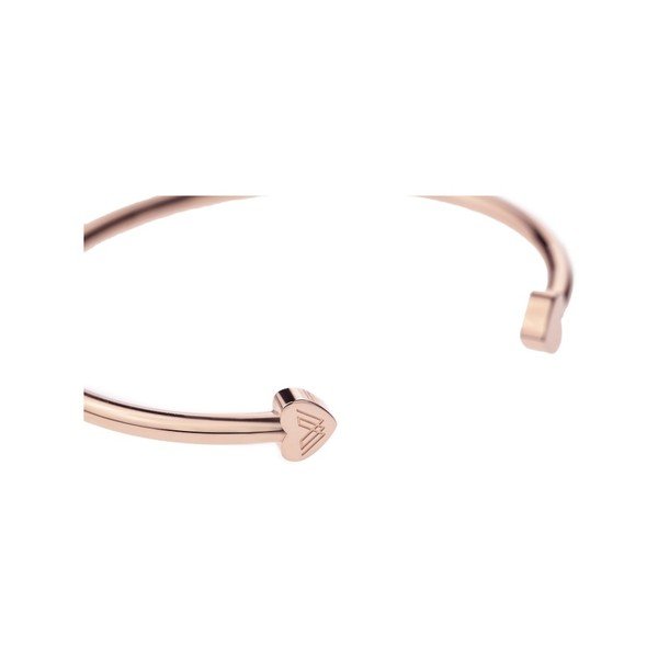 Century rozéarany színű rozsdamentes acél női karkötő - Victoria Walls-image-2