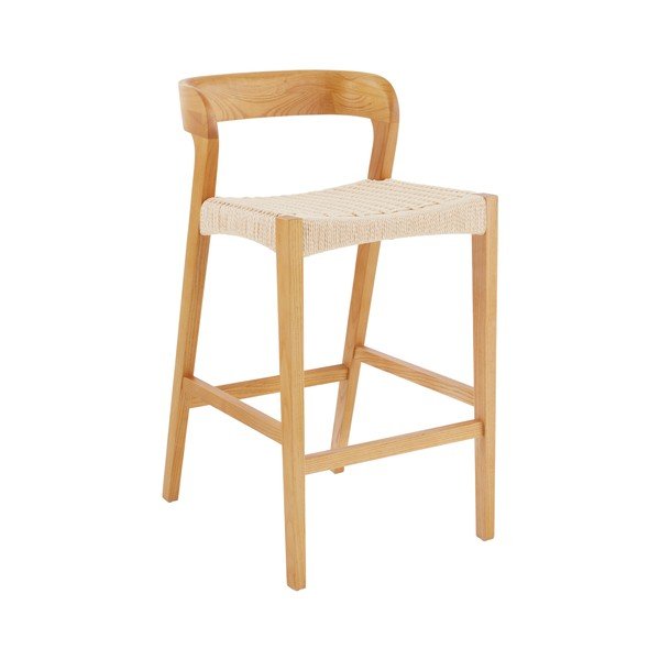 Natúr színű szilfa bárszék (ülésmagasság 65 cm) Vikdalen – Jotex