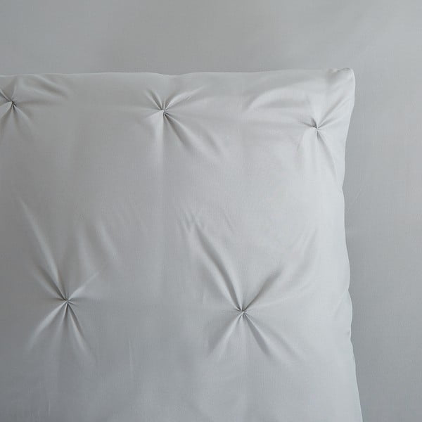 Szürke egyszemélyes hosszabbított mikroszálas ágyneműhuzat 140x220 cm Pure Elegance – Good Morning-image-2