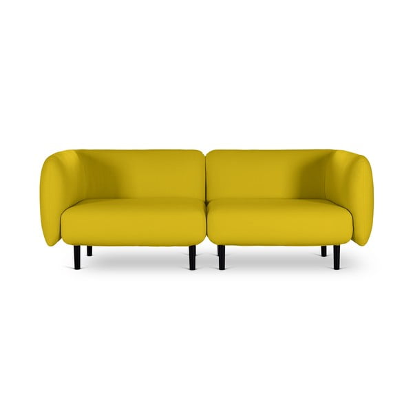 Elle sárga kanapé, 230 cm - Softline