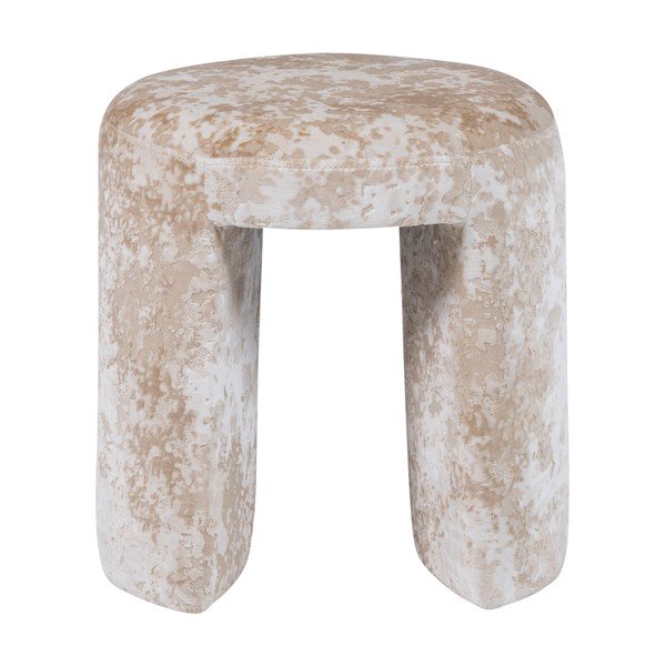 Bézs kárpitozott ülőke Charlie – WOOOD