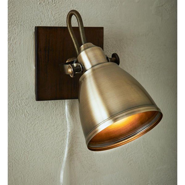 Native barna fali lámpa, magasság 18,5 cm - Markslöjd-image-1