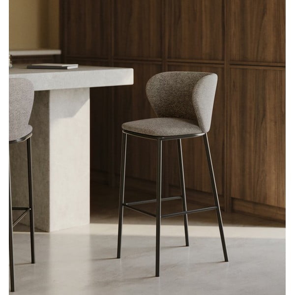 Világosbarna bárszék 102 cm Ciselia – Kave Home-image-1