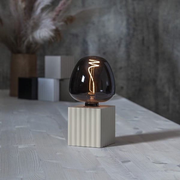 Krémszínű lámpa állvány 10 cm Box – Star Trading-image-4