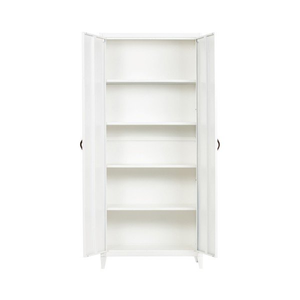 Brock fehér ruhásszekrény, szélesség 84 cm - WOOOD-image-2