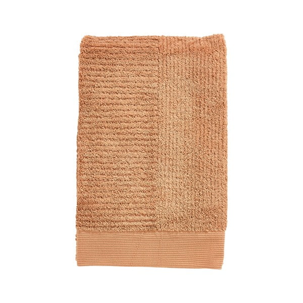 Sárga frottír pamut fürdőlepedő 70x140 cm Classic – Zone