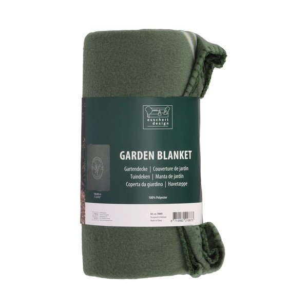 Zöld piknik takaró 130x180 cm – Esschert Design-image-4