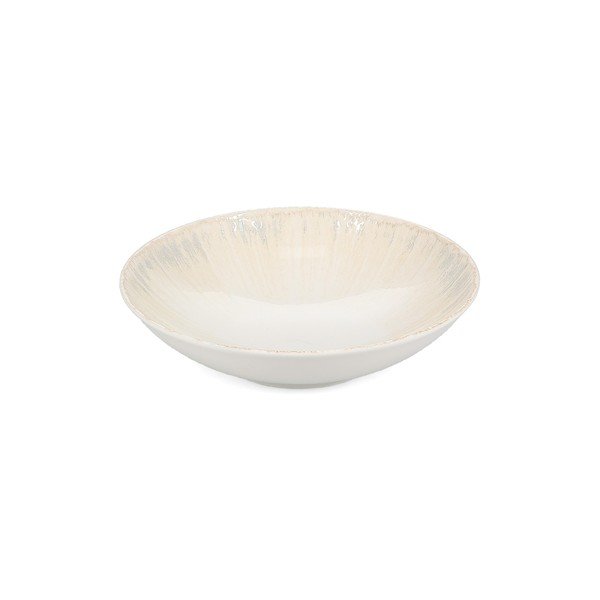 Világosszürke mély porcelán tányér ø 21 cm Nuance – BonBistro