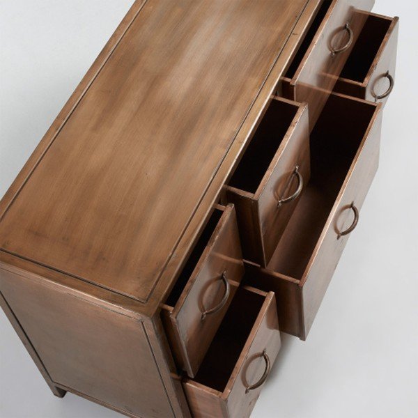 Elma rézszínű komód - La Forma-image-1