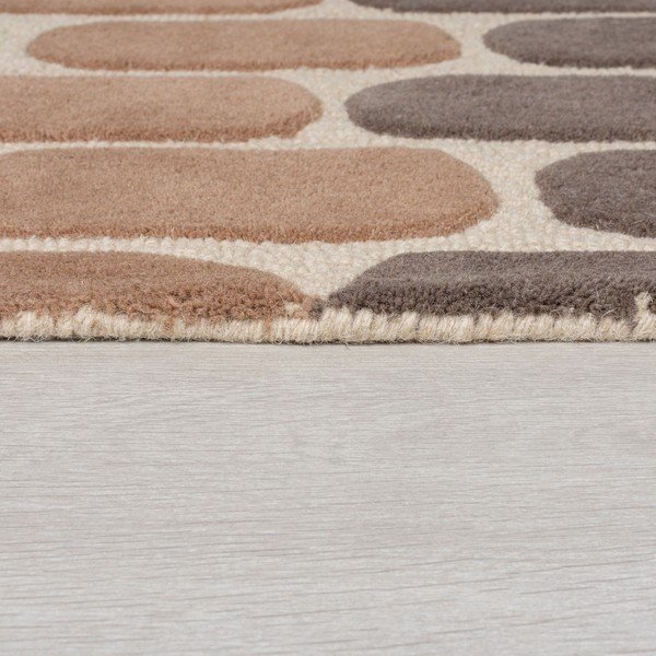Fossil barna-bézs gyapjú szőnyeg, 200 x 290 cm - Flair Rugs-image-3