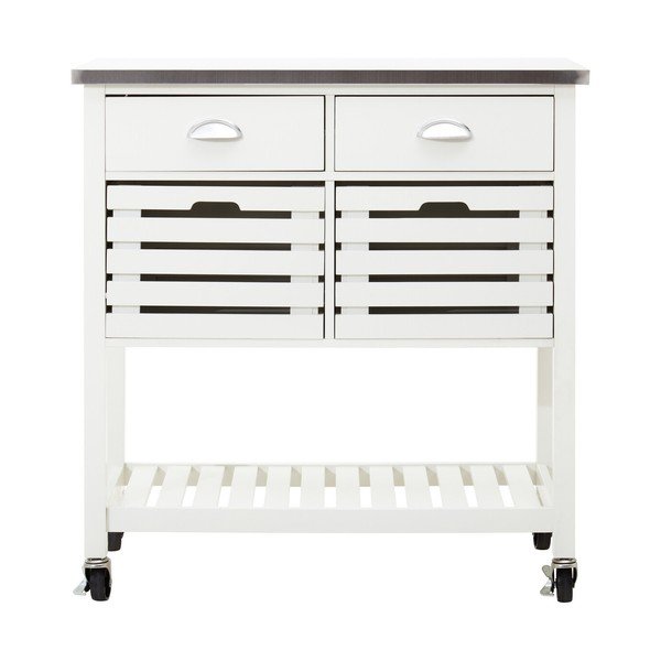 Gurulós zsúrkocsi 46x86 cm Frankfurt – Premier Housewares-image-1