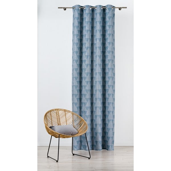 Türkiz függöny 130x260 cm Zatapa – Mendola Fabrics