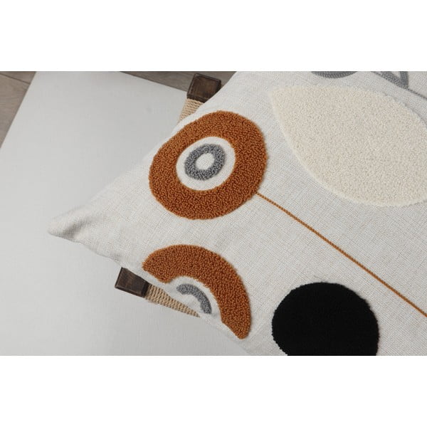 Len párnahuzat 43x43 cm Sunflower – Mioli Decor-image-3