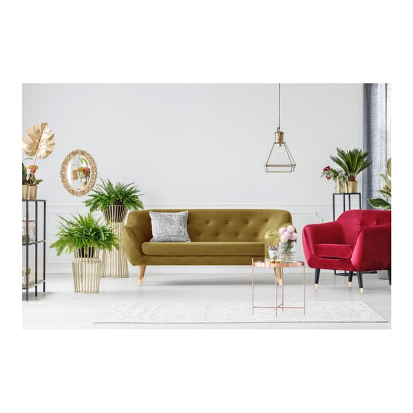 Amelie aranyszínű kétszemélyes kanapé - Mazzini Sofas-image-4