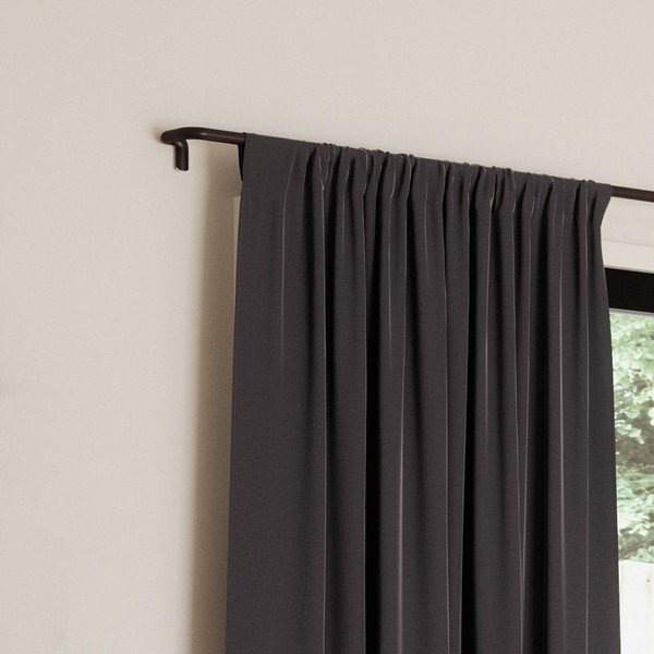 Sötétszürke sötétítő függöny szett 2 db-os 132x213 cm Twilight – Umbra-image-3