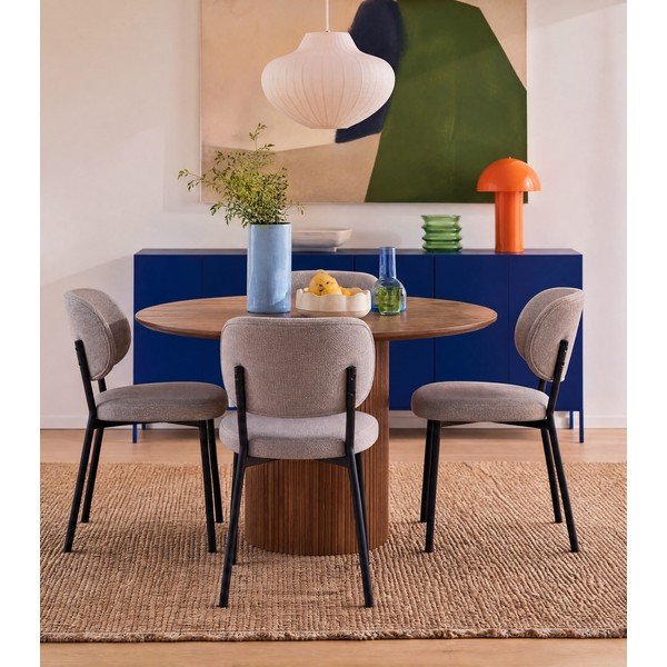 Bézs étkezőszék Fowler – Unique Furniture-image-3