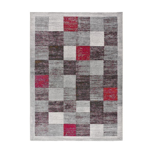 Piros-szürke szőnyeg 160x230 cm Sheki – Universal