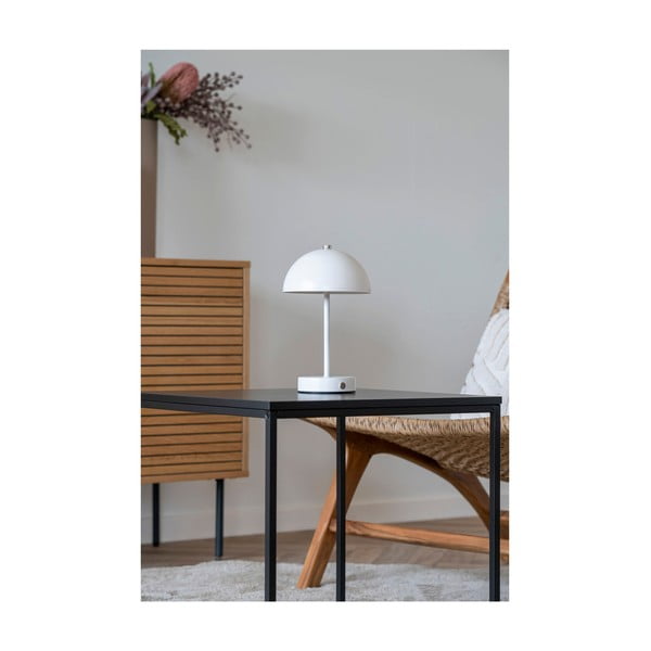 Fehér LED asztali lámpa (magasság 25 cm) Holt – House Nordic-image-2