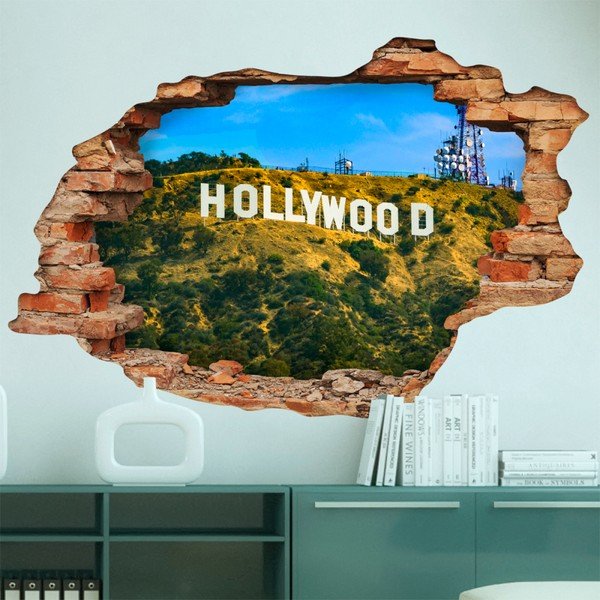 Landscape Hollywood Hill falmatrica, 60 x 90 cm - Ambiance-image-1