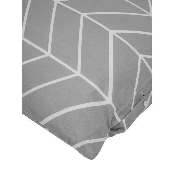 Yule szürke flanel ágyneműhuzat, 200 x 200 cm - Westwing Collection-image-1
