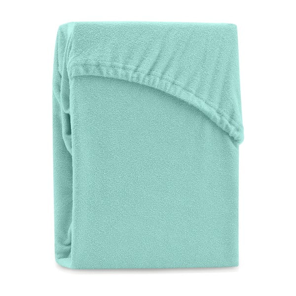 Ruby mentolkék gumis lepedő, 200 x 80-90 cm - AmeliaHome-image-1