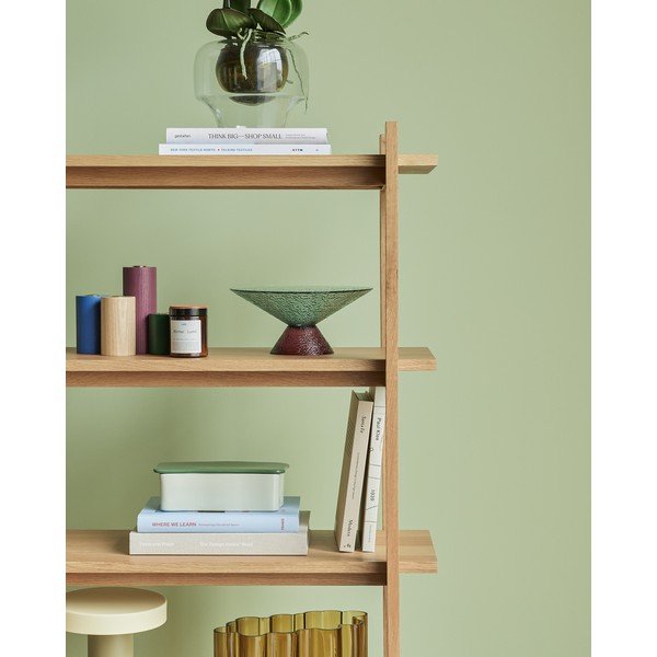 Piros-kék üveg gyümölcstartó tál ø 25 cm Bonbon – Hübsch-image-1