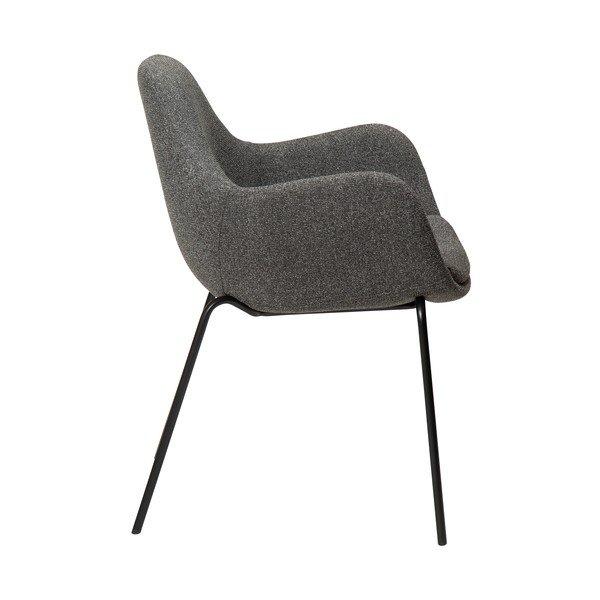 Szürke buklé fotel Zimmer – DAN-FORM Denmark-image-3