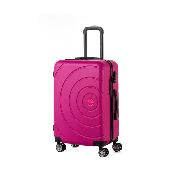 Circle rózsaszín bőrönd, 71 l - Berenice
