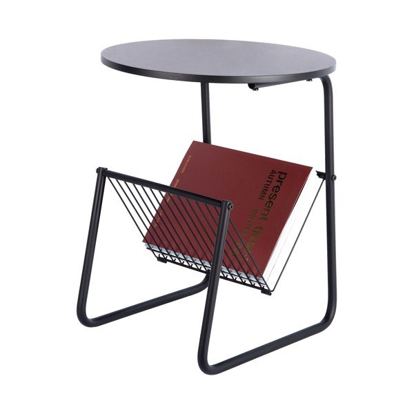 Fém kerek tárolóasztal ø 40 cm Riqueza Revista – Leitmotiv-image-2