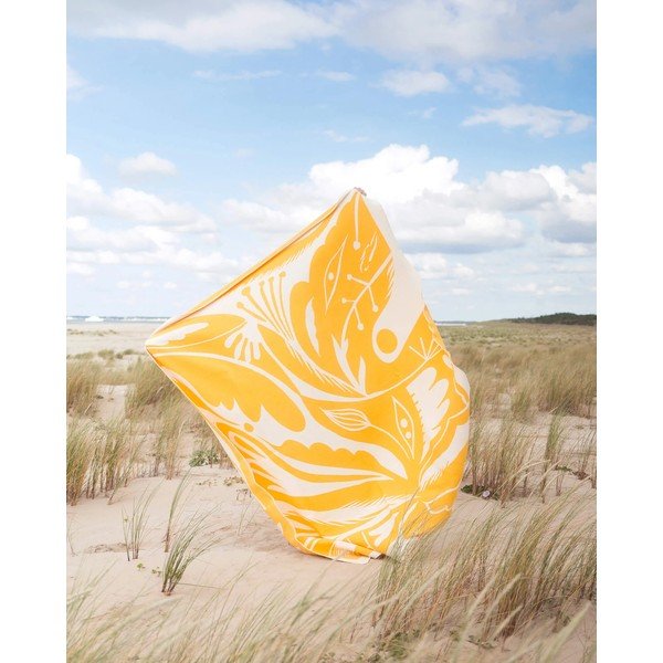 Sárga takaró 165x200 cm Lino – noo.ma-image-1