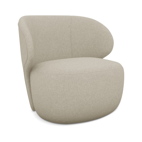 Bézs fotel Kama – Makamii