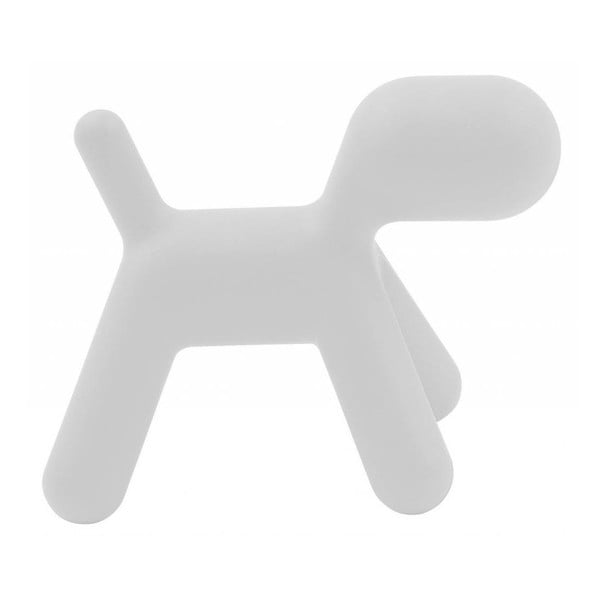 Puppy fehér, kutyaformájú gyerekülőke, magasság 55,5 cm - Magis
