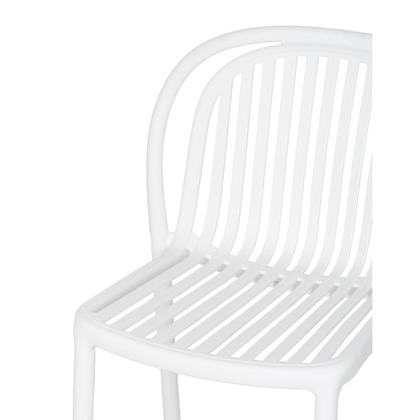 Fehér műanyag étkezőszék Alia – Ixia-image-4
