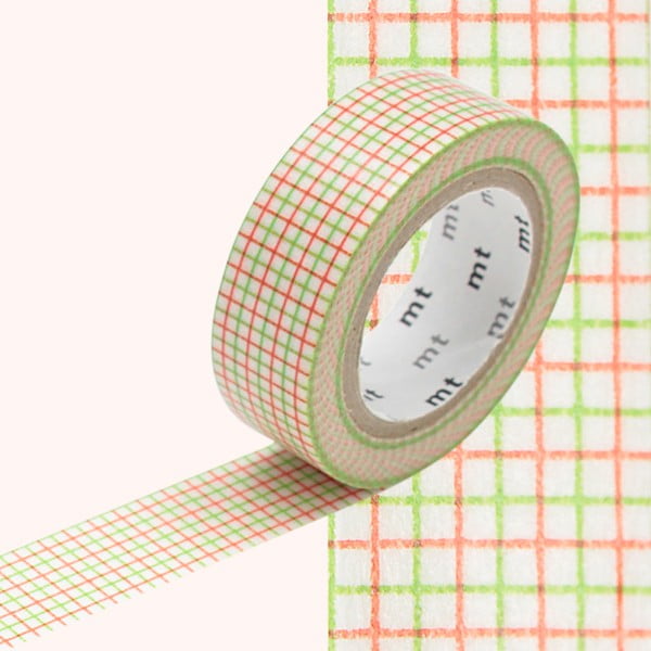 Rosaire washi dekorszalag, hosszúság 10 m - MT Masking Tape