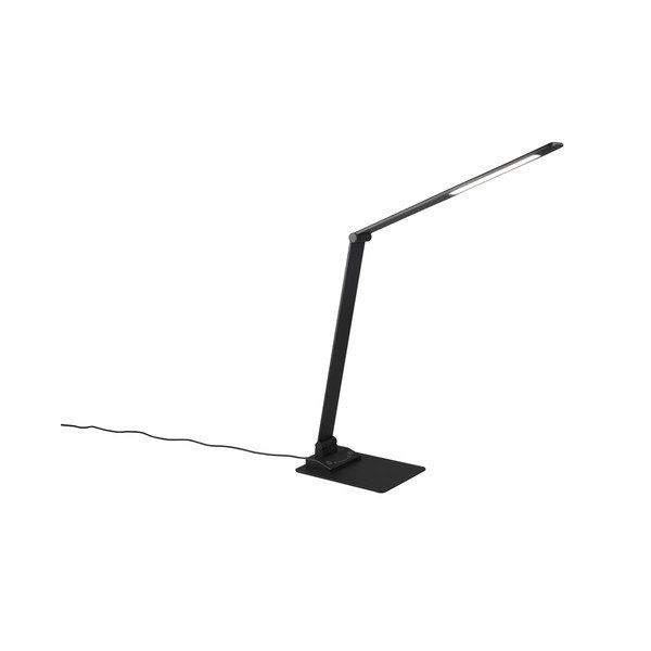 Fekete LED dimmelhető asztali lámpa (magasság 72 cm) Travis – Trio-image-3