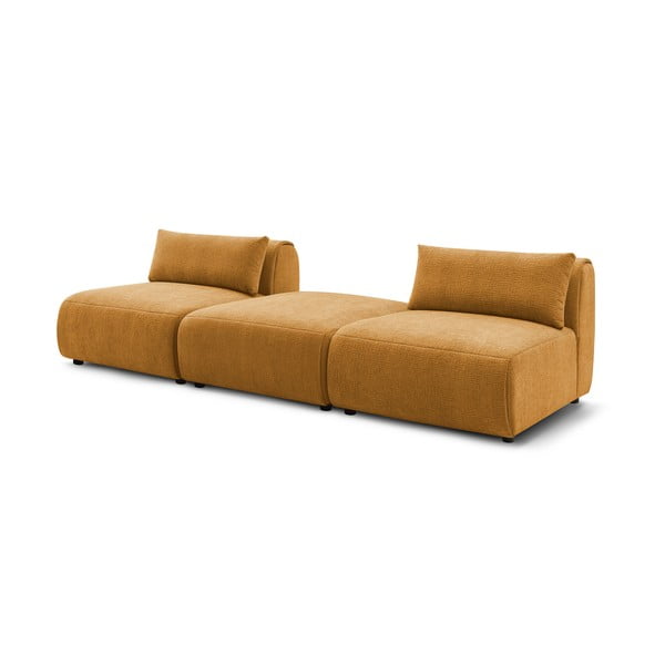 Mustársárga kanapé 283 cm Jeanne – Bobochic Paris-image-3